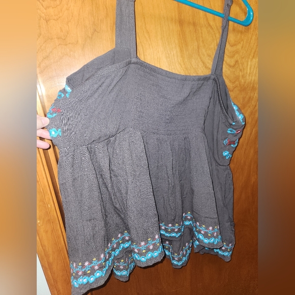 Torrid, Peplum Embroidery top, NWT - Picture 7 of 8